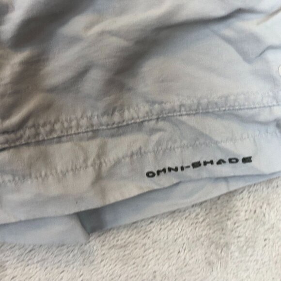 Columbia PFG Mens Cargo Short 38 Omni Shade Outdoors Camping Gray Casual - Picture 11 of 15